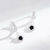 Silver 925 Geometric Light Luxury Style Electroplated Earrings