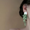 925 Silver Handmade Small Fresh Heart Earrings For Women