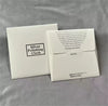 Silver Jewelry Maintenance Doublesided Velvet Cleaning Cloth Square Packaging