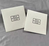 Silver Jewelry Maintenance Doublesided Velvet Cleaning Cloth Square Packaging