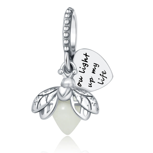 Silver Jewelry Pendant Accessories Beaded Bee Butterfly Dripping Oil Animal Style