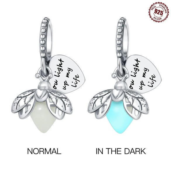 Silver Jewelry Pendant Accessories Beaded Bee Butterfly Dripping Oil Animal Style