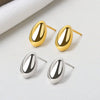 Silver Jewelry S925 Sterling Silver Geometric Oval Earrings For Women