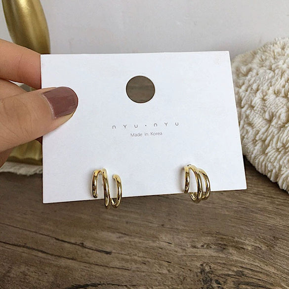 925 Silver Leaves Ear Studs For Women