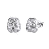 Silver Metal Geometric Irregular Electroplated Casual Light Luxury Avantgarde Fashion Earrings