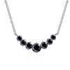 Silver Moissanite Pendant Necklace For Women Set With Gems In Animal Zodiac Style And Round Shape