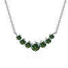 Silver Moissanite Pendant Necklace For Women Set With Gems In Animal Zodiac Style And Round Shape
