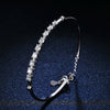 925 Silver Natural Style Moissanite Women's Bracelet