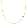 Silver 925 Necklace Geometric Letter Shape Electroplated Women's Clavicle Chain Jewelry
