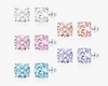 925 Silver Niche Romantic Rose Cut Flash Diamond Earrings With Flower Shape Set With Diamonds For Men And Women