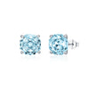 925 Silver Niche Romantic Rose Cut Flash Diamond Earrings With Flower Shape Set With Diamonds For Men And Women