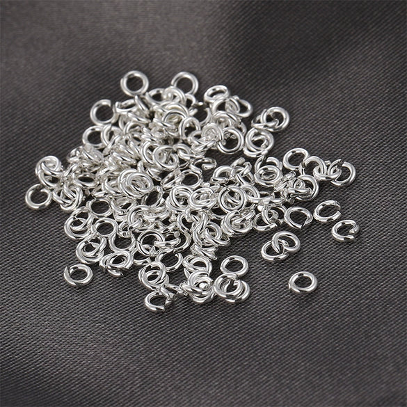 Silver Open Ring Jewelry Basic Accessories Electroplated