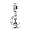 Silver Plated Beaded Accessories Animal Bracelet Necklace Pendant With Dripping Oil Design