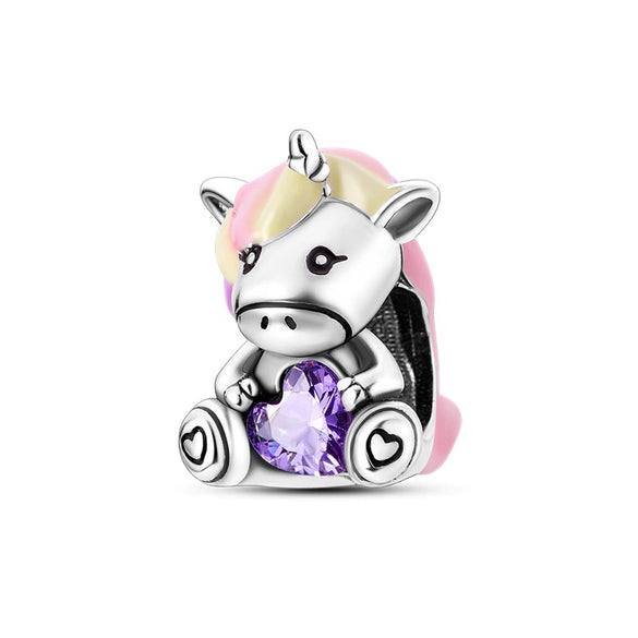 Silver Plated Beaded Accessories Animal Bracelet Necklace Pendant With Dripping Oil Design