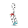 Silver Plated Beaded Accessories Animal Bracelet Necklace Pendant With Dripping Oil Design