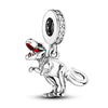 Silver Plated Beaded Accessories Animal Bracelet Necklace Pendant With Dripping Oil Design