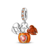 925 Silver Plated Diy Jewelry Accessories Bracelet With Maple Leaf And Owl Charm Beads And Dripping Oil Treatment