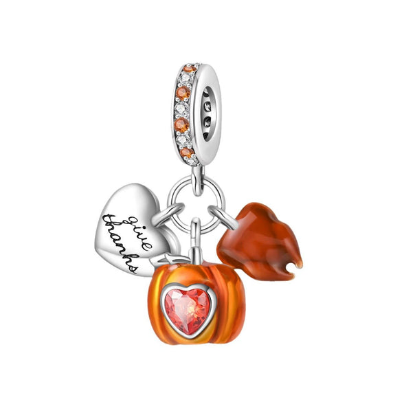 925 Silver Plated Diy Jewelry Accessories Bracelet With Maple Leaf And Owl Charm Beads And Dripping Oil Treatment