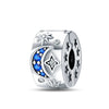 925 Silver Plated Jewelry Women's Niche High Grade Star Moon Pendant For Diy Bracelet And Necklace