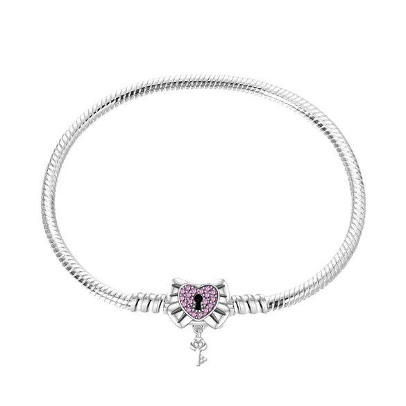 Silver Plated Life Tree Chrysanthemum Bow Bracelet Diy Jewelry Pendant Beads Accessories