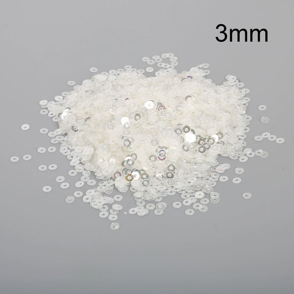 Silver Plated Sequin Nest Flash Handmade Jewelry Accessories For Garment