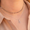 925 Silver Snake Bone Chain Necklace With Electroplated Copper Animal Pendant Retro Unisex Clavicle Jewelry