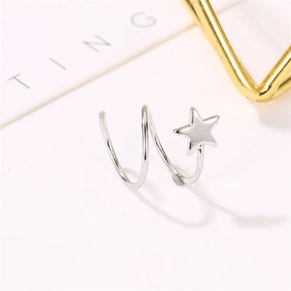 Simple Style Geometric Plating Copper No Inlaid Earrings