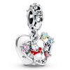 Silverplated Metal Charm Diy Bracelet With Totem Pattern And Cartoon Character Style