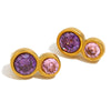 Simple All Match Elegant Round Fashionable Stainless Steel 18K Gold Plated 8 Shaped Geometric Earrings For Women