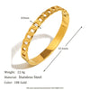 Simple Allmatch Temperament Light Luxury Hand Jewelry Stainless Steel 18K Gold Plated Chain Buckle Bracelet With Geometric Style And Electroplating Processing