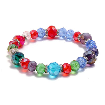 Simple Beaded Crystal Bracelet