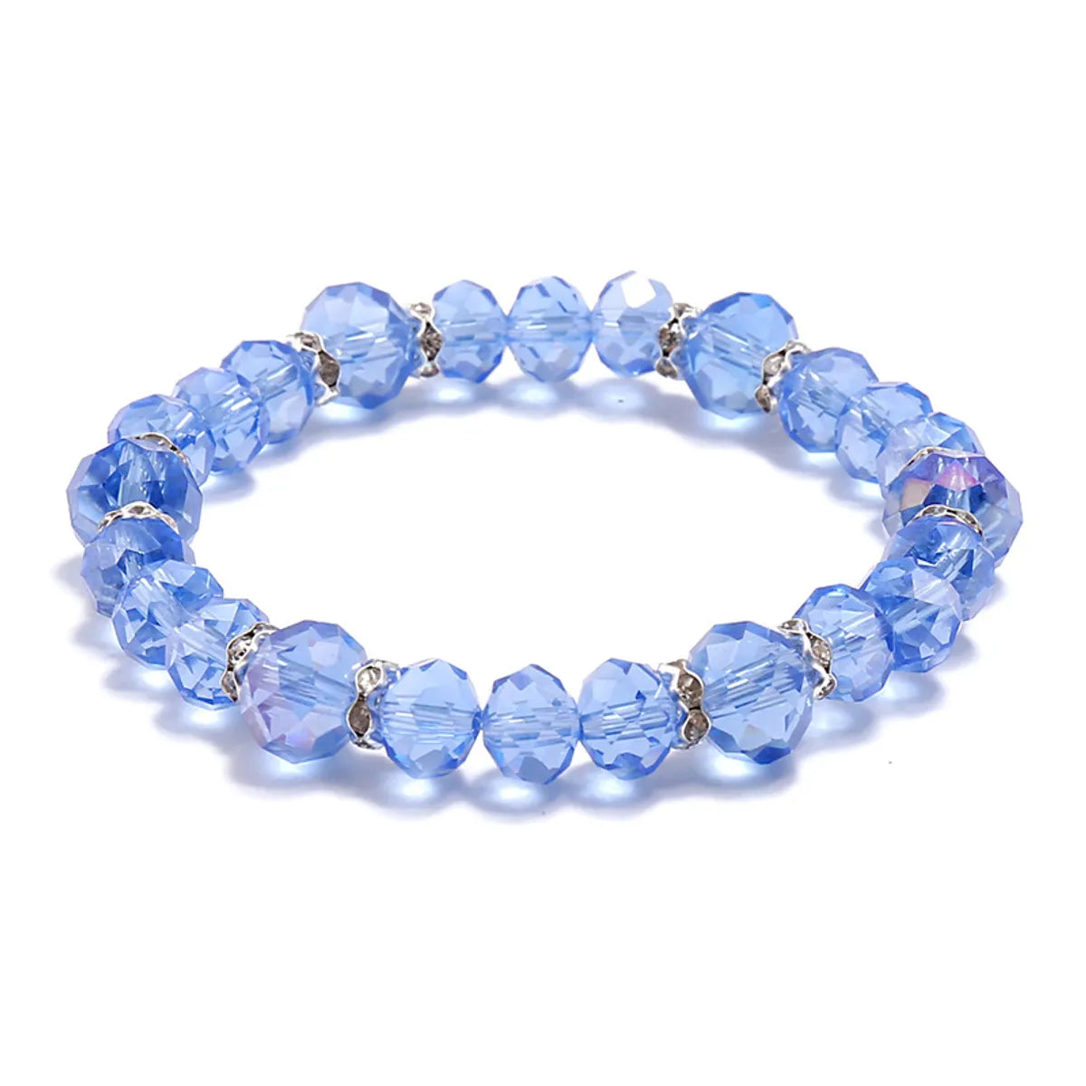 Simple Beaded Crystal Bracelet