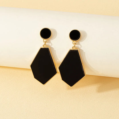 Ins Style Luxurious Lady Geometric Alloy Women's Earrings