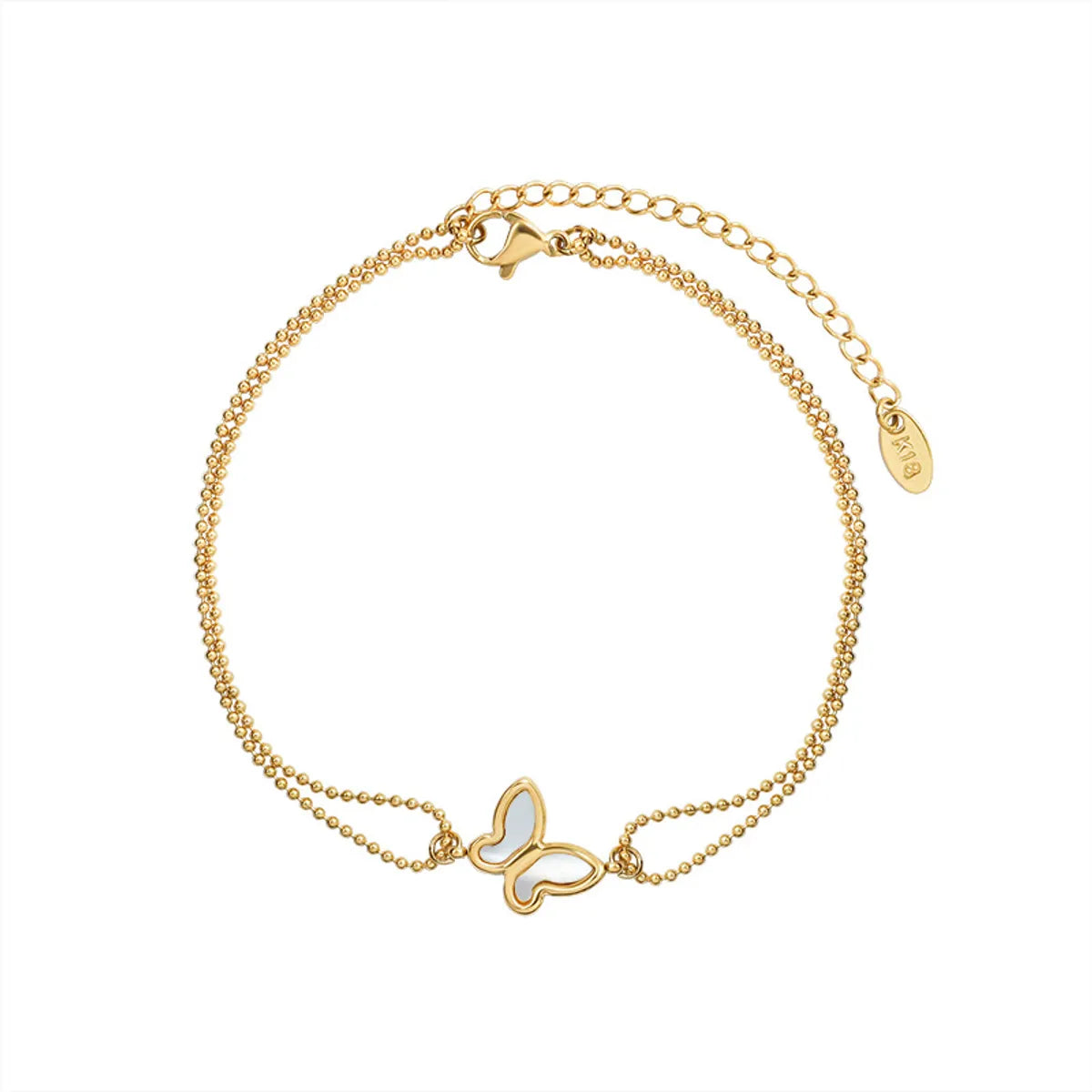 Simple Butterfly Anklet