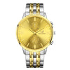 Simple Calendar Ultra-Thin Men'S Mesh Stainless Steel Strap Watch