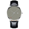 Simple Calendar Ultra-Thin Men'S Mesh Stainless Steel Strap Watch