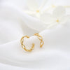 Simple Cold Style Ushaped Copper Ear Clip Earrings Without Ear Holes Electroplated