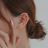 Simple Cold Style Ushaped Copper Ear Clip Earrings Without Ear Holes Electroplated
