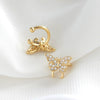 Simple Cold Style Ushaped Copper Ear Clip Earrings Without Ear Holes Electroplated