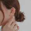 Simple Cold Style Ushaped Copper Ear Clip Earrings Without Ear Holes Electroplated