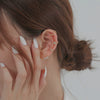Simple Cold Style Ushaped Copper Ear Clip Earrings Without Ear Holes Electroplated