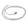 Simple Elegant Cold Style Cross Titanium Steel Geometric Welded Necklace For Women