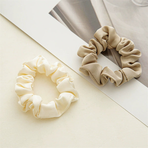 Simple Elegant Satin Handmade Women's Hair Ring