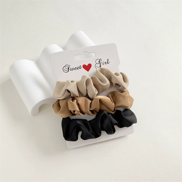 Simple Elegant Satin Handmade Women's Hair Ring