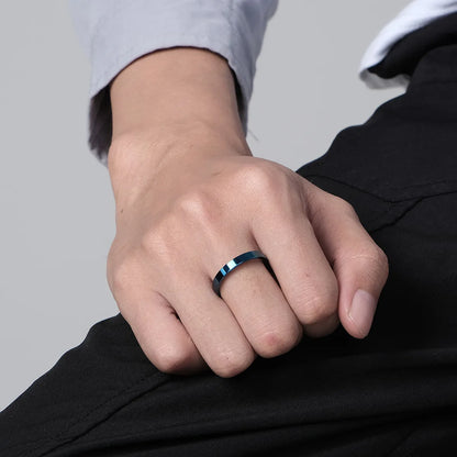 Simple Fashion Medium Men And Women Little Finger Stainless Steel Ring