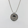 Simple Genderfree Hiphop Sweater Chain With Little Prince Cartoon Character Pendant In Japanese Titanium Steel