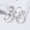 Simple Geometric Matte Metal Drop Earrings For Women Long Statement Dangle Earrings Wholesale