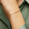 Simple Geometric Stainless Steel Box Chain Bracelet For Women Electroplated Titanium Steel Fashion Jewelry