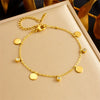 Simple Gold Plated Stainless Steel Butterfly Dragonfly Insect Pendant Necklace For Women