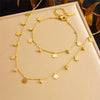Simple Gold Plated Stainless Steel Butterfly Dragonfly Insect Pendant Necklace For Women